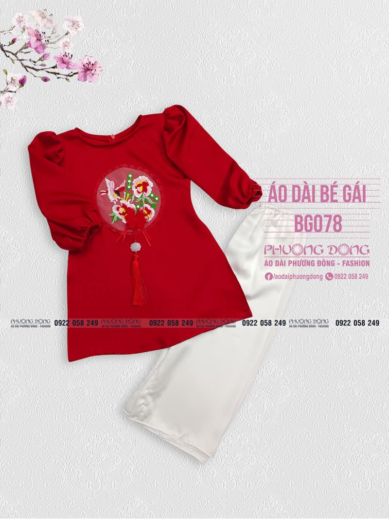 Áo Dài Cách Tân Bé Gái BG078
